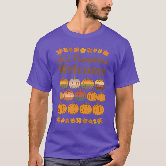 ALL Pumpkins Welcome T Shirt (Framsida)