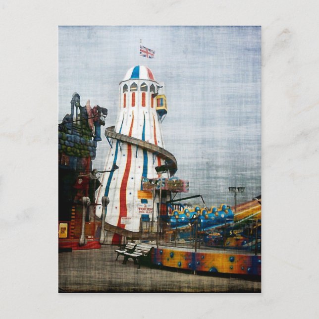 "All Quiet on the Pier" Vykort (Framsida)