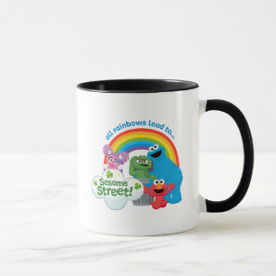 All Rainbows Lead till Sesame Street Mugg