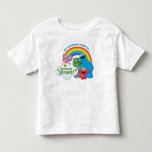 All Rainbows Lead till Sesame Street T Shirt