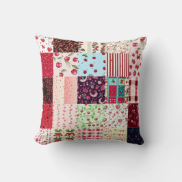 All Red Cherry CvärmeQuilt Mönster 2025 Kudde