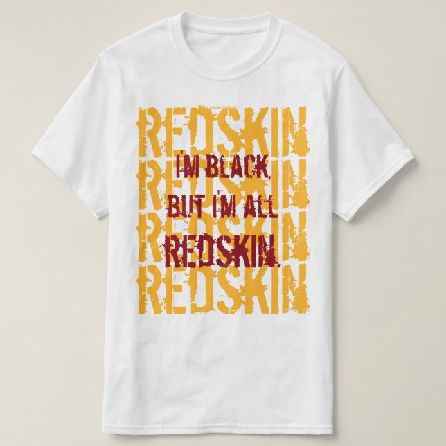 ALL REDSKIN T-SHIRT (Design framsida)
