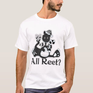 All Reet? Skjorta för Geordie juldrake T T-shirt