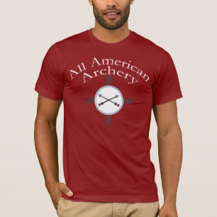 All röda amerikanbågskyttelagledare skjorta - t shirt