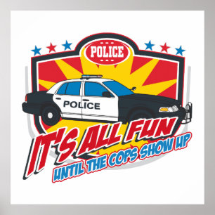 All Roligt Police Poster