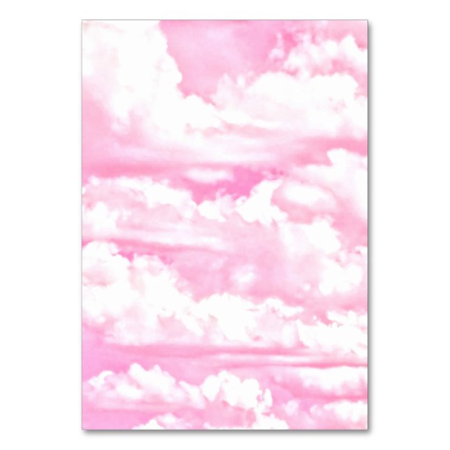 All Rosa Festive Cloudy Decor Bordsnummer (Framsidan)