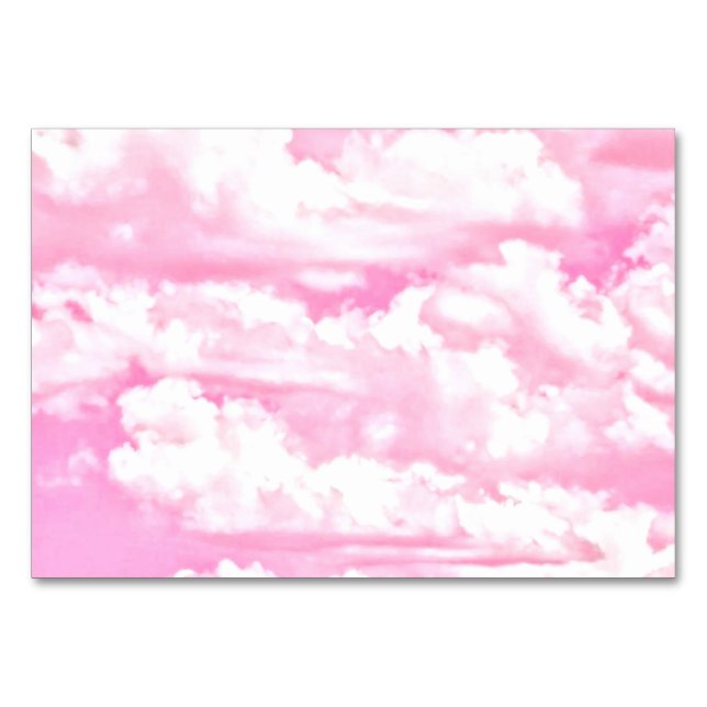All Rosa Festive Cloudy Decor Bordsnummer (Framsidan)