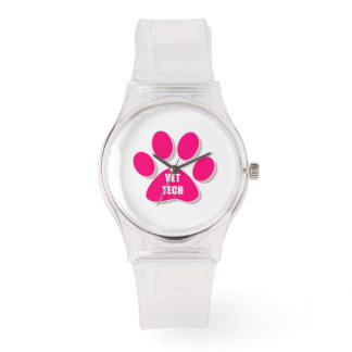 ALL ROSA! VET TECH WATCH ARMBANDSUR