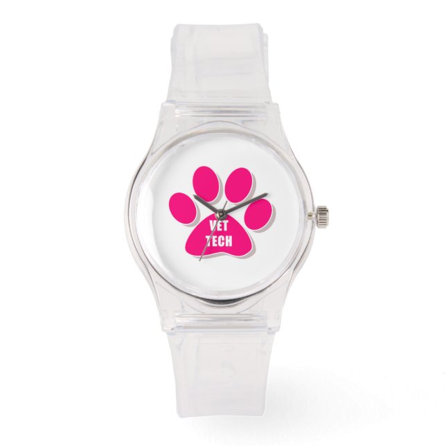 ALL ROSA! VET TECH WATCH ARMBANDSUR (Framsida)