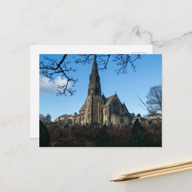 All Saints Church, Salterhebble Vykort (Fram/Back In Situ)