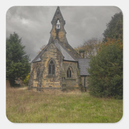 All Saints Church, Whitley Fyrkantigt Klistermärke