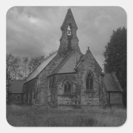 All Saints Church, Whitley Fyrkantigt Klistermärke