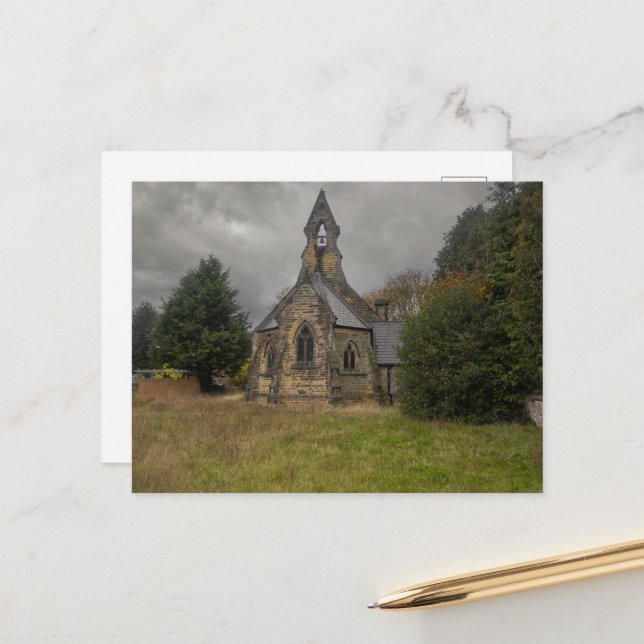 All Saints Church, Whitley Vykort (Fram/Back In Situ)