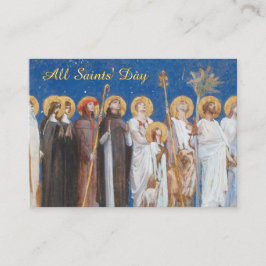 All Saints’ Day Catholic Prayer Card Placeringskort