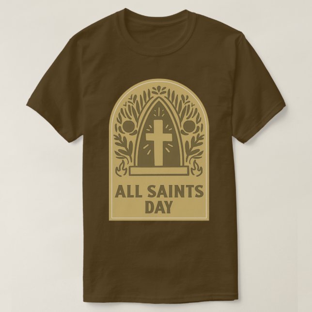 All Saints Day T Shirt (Design framsida)