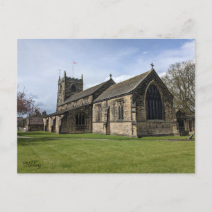 All Saints Parish Church Ilkley Vykort
