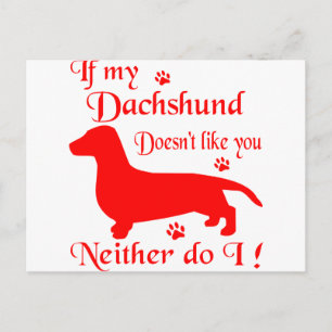 ALL SAK DACHSHUND VYKORT