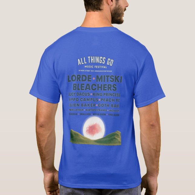 All Sak Go-festival 2022 Line-Up T-Shirt (Baksida)