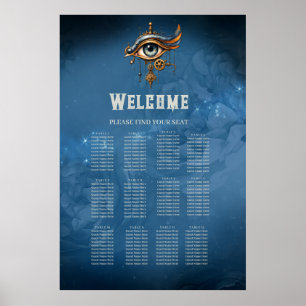 All-Seeing Öga i universum Poster