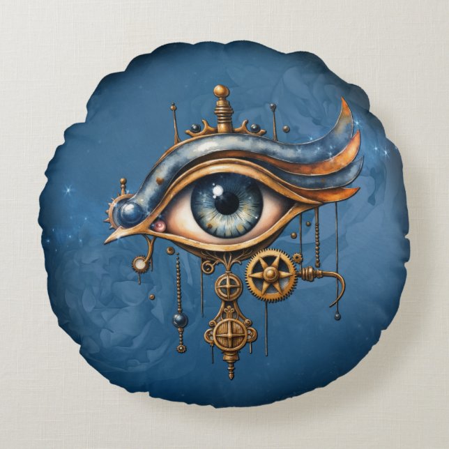 All-Seeing Öga i universum Rund Kudde (Framsidan)