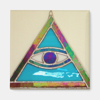 All Seeing Öga Magnet