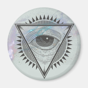All Seeing Öga Magnet