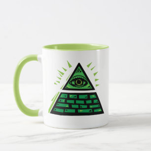 All Seeing Öga Mugg