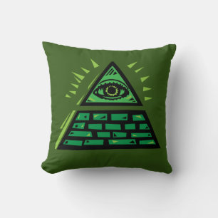 All Seeing Öga Pillow Kudde