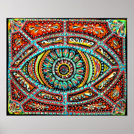 All Seeing Öga Poster