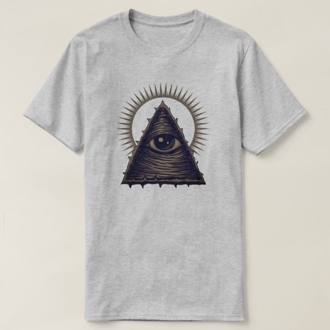 All Seeing Öga T Shirt (Design framsida)