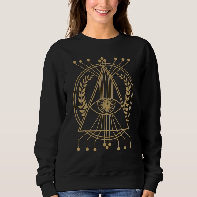 All Seeing Öga T Shirt (Framsida)