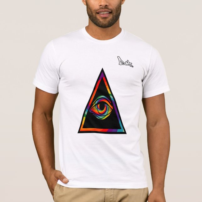 ALL SEENDE SKJORTA FÖR ÖGAGRAFITTI T VID DMT TRÖJA (Framsida)