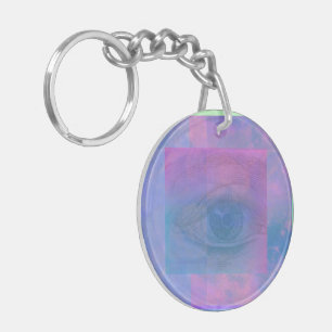 All Seing Öga Keychain