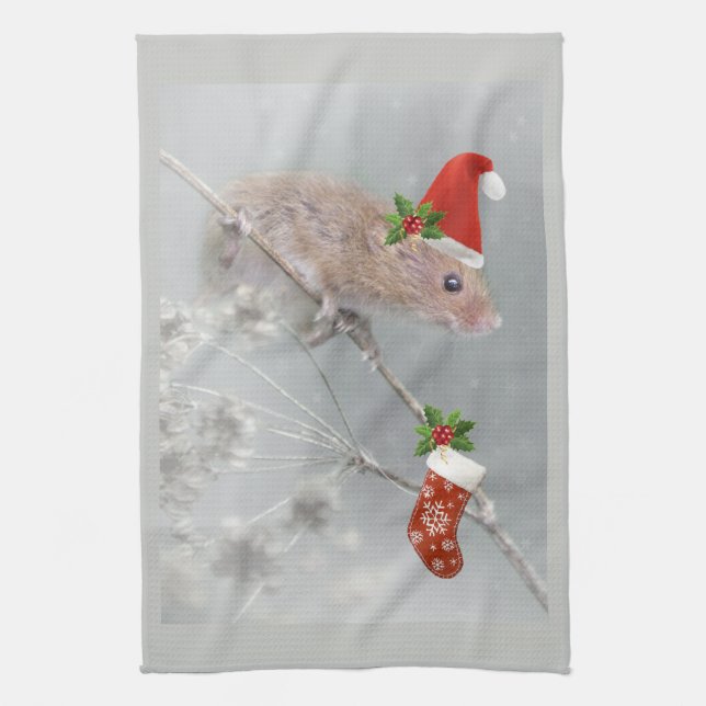 All Set for Santa Kitchen Towel Kökshandduk (Vertikal)