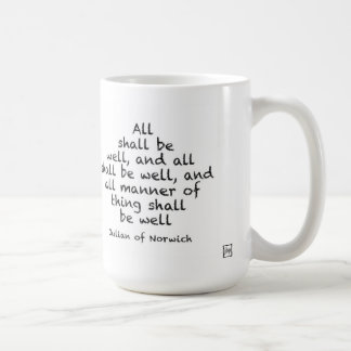 All shall be well mug kaffemugg
