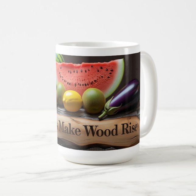 All size make wood rise kaffemugg (Framsida höger)