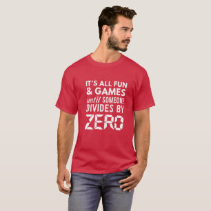All skoj till någon delar vid nolla t shirt