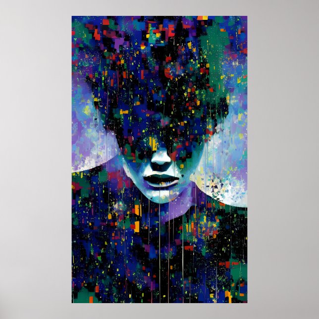 All skräck - Ken Gage Surreal Art Poster (Framsidan)