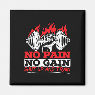 All Smärta Inga Vinningar Gym Tyngdlyftning Bodybu Magnet