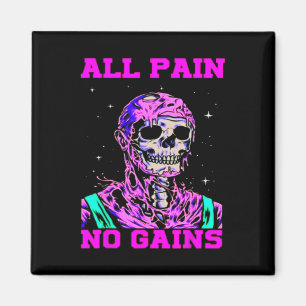 All Smärta Ingen Vinst Fitness Tyngdlyftning Bodyb Magnet