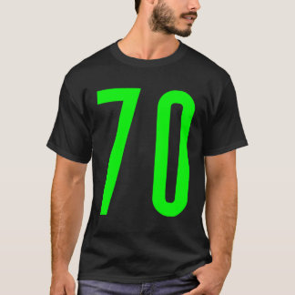 All Sportfantast Favorite-Grönt nummer 70 Jersey T Shirt
