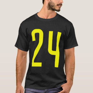 All Sportfantast Favorite-Gult nummer 24 Jersey T Shirt