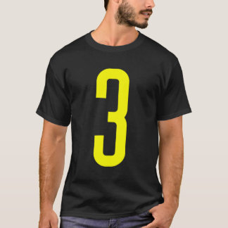 All Sportfantast Favorite-Gult nummer 3 Jersey T Shirt