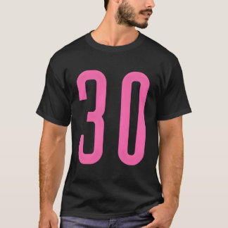 All Sportfantast Favorite Rosa nummer #30 Jersey T Shirt