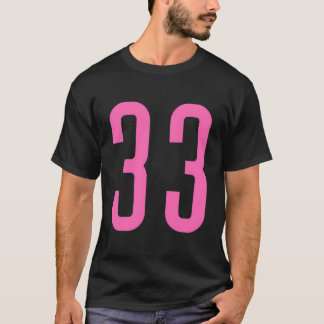 All Sportfantast Favorite Rosa nummer 33 Jersey T Shirt