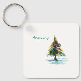 All spruced up nyckelring