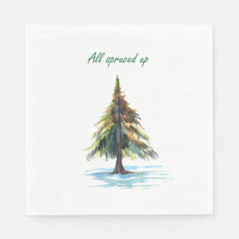 All spruced up pappersservett