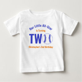 All-Star Baseball 2-årsfirande T Shirt