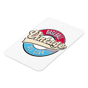 All Star Baseball-logotyp Magnet