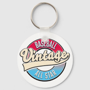 All Star Baseball-logotyp Nyckelring